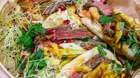 Borys i Adrian: Bułeczki bao z krewetkami i wołowiną