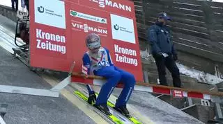 Loty narciarskie Bad Mitterndorf: skok Aleksandra Zniszczoła w pierwszej serii