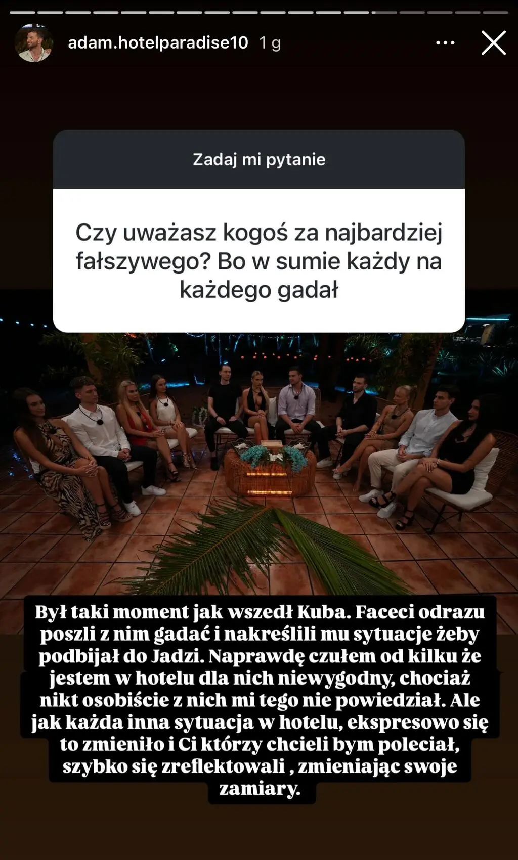 "Hotel Paradise 10". Adam Osiński