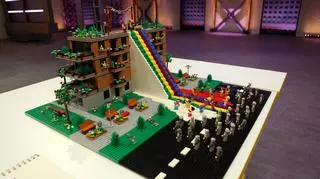 Lego Masters: odcinek 1, zadanie 1 - Adam i Mateusz