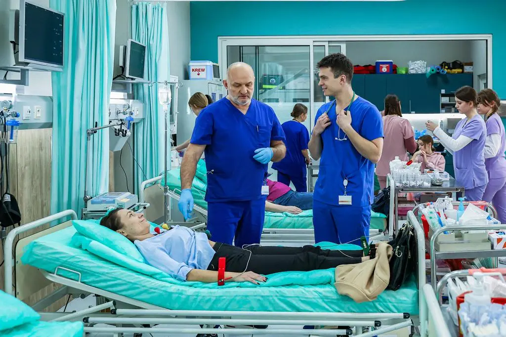 "Szpital św. Anny", odc. 104. Mirek Rogowski i Sylwek Bosacki