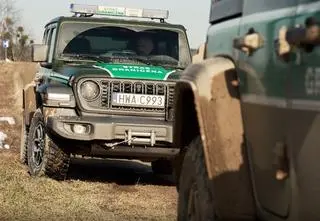 Nowe Jeepy Wrangler dla Straży Granicznej i rozszerzone uprawnienia funkcjonariuszy