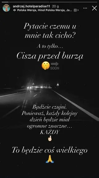 Andrzej z "Hotelu Paradise"