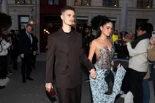 Romeo Beckham i Kim Turnball