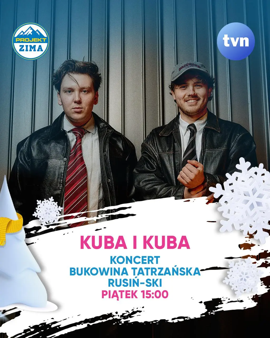 Koncert Kuba i Kuba - Projekt Zima TVN w Bukowinie Tatrzańskiej