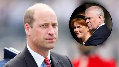 Książę William, Sarah Ferguson i książę Andrzej