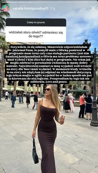 "Hotel Paradise" 11. Natalia odpowiada Oliwii 