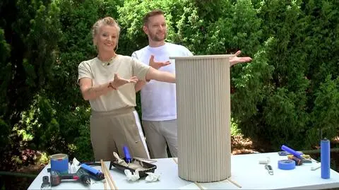 "Pogromcy chaosu". Dorota i Dominik zrobili stolik z rury i tacy. Sprawdź, jakie to proste