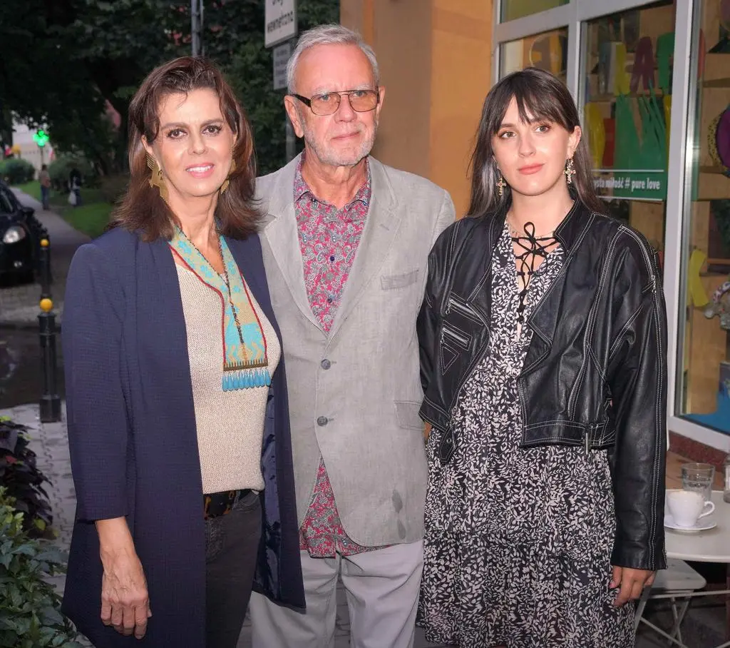 Elżbieta Zającówna, Krzysztof Jaroszyński i córka pary Gabriela Jaroszyńska