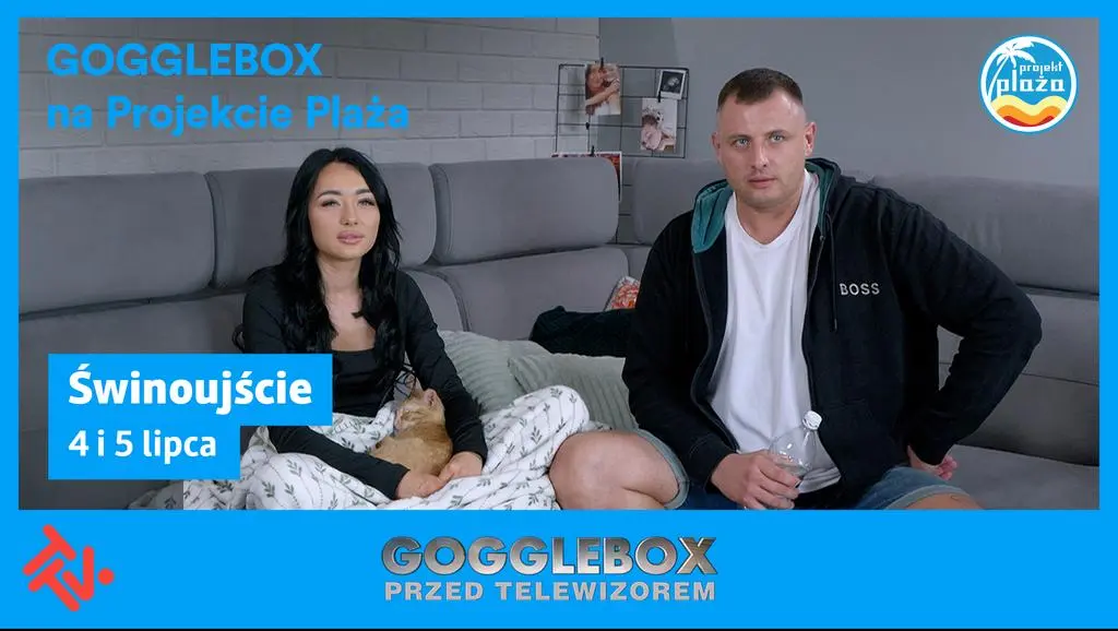 "Gogglebox" na Projekcie Plaża 2026. Świnoujście 4 i 5 lipca