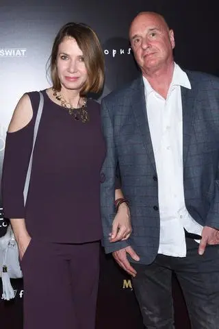 Grażyna Wolszczak i Cezary Harasimowicz