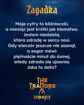 The Traitors. Zdrajcy