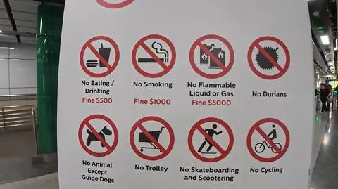 Singapur – zakaz zakazem zakazany