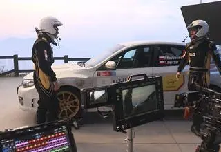 Studio do nagrywania scen jazdy samochodem