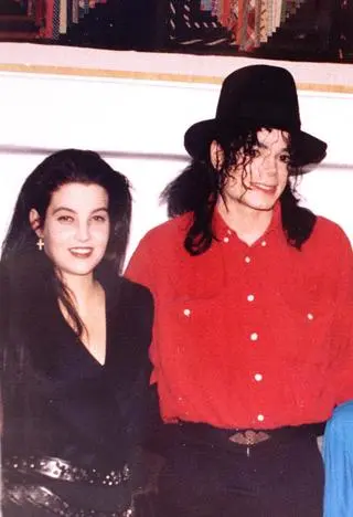  Lisa Marie Presley i Michael Jackson