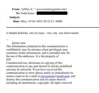 Ujawniony e-mail z 19 października 2015 roku 