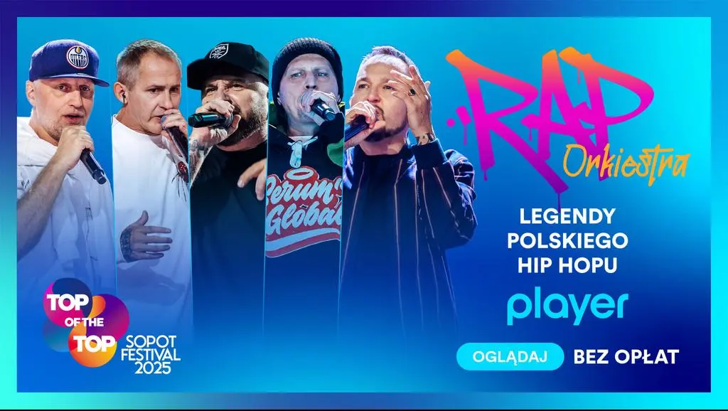 "RapOrkiestra – legendy polskiego hip-hopu" w Playerze