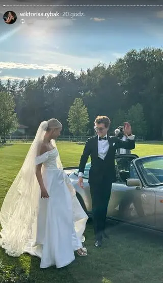 Syn Rafała Królikowskiego z żoną