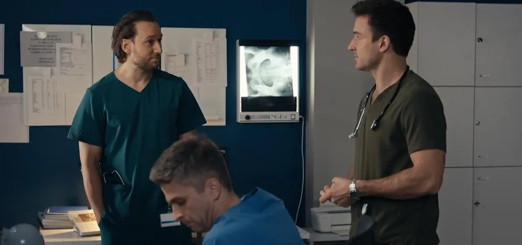 "Szpital św. Anny", odc. 102. Maciek Bilewicz i Łukasz Wroński