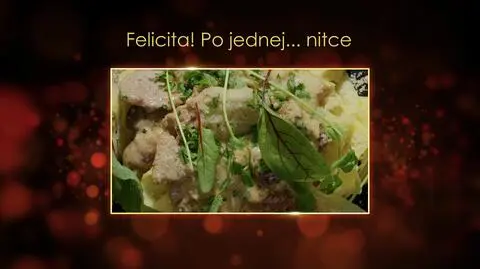 "Ugotowani 14". Felicita! Po jednej… nitce, czyli pappardelle z polędwiczką wieprzową i borowikami Basi z Radomia