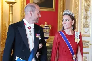 Księżna Kate Middleton i książę William