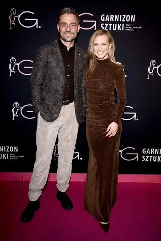 Agnieszka Kaczorowska i Marcin Rogacewicz