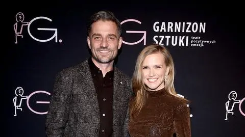 Agnieszka Kaczorowska i Marcin Rogacewicz