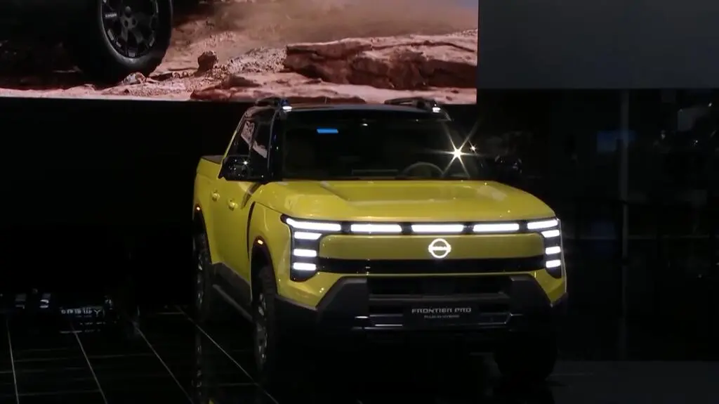 Nissan Frontier Pro na targach w Szanghaju