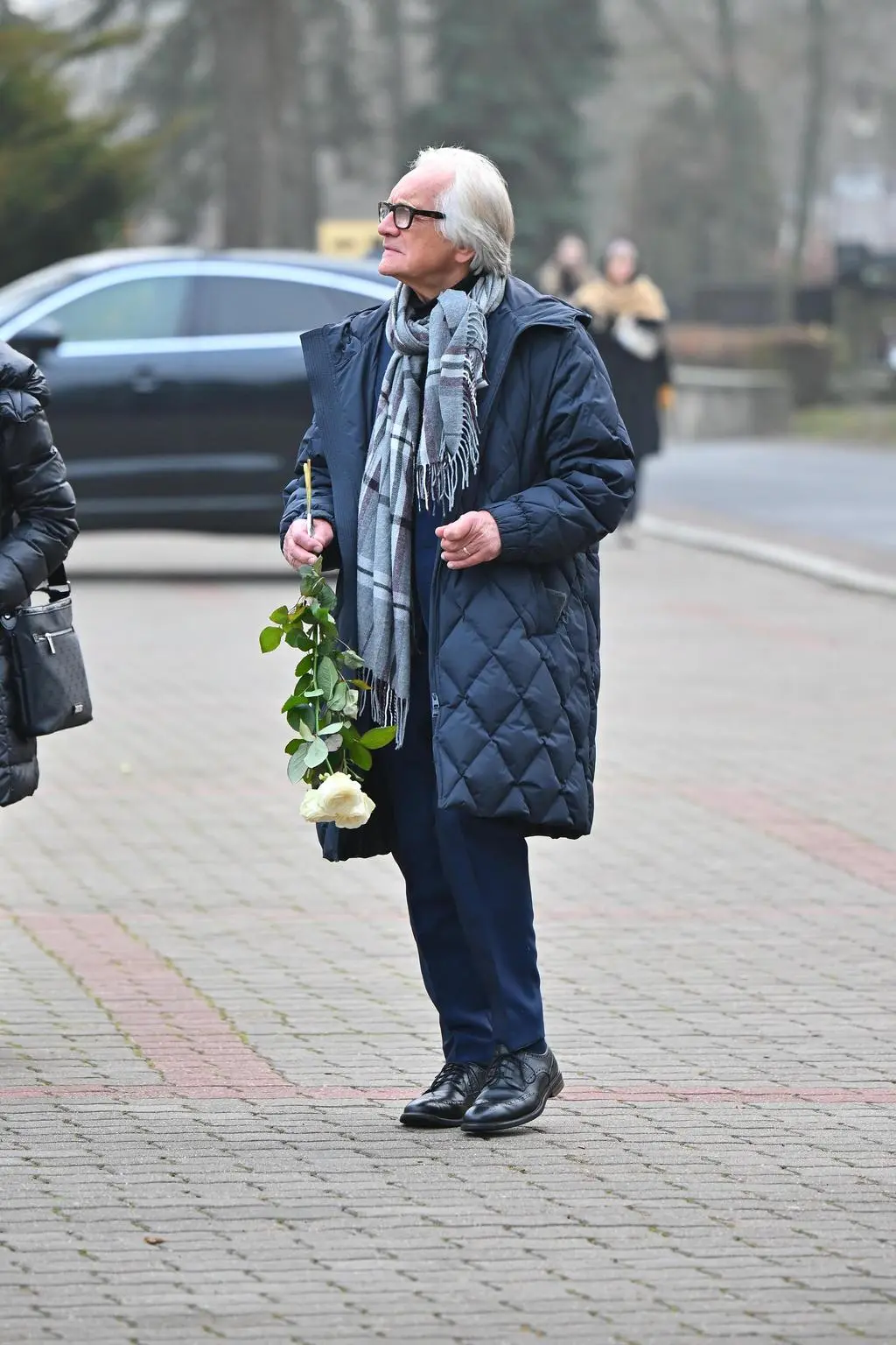 Pogrzeb Magdy Umer: Andrzej Seweryn