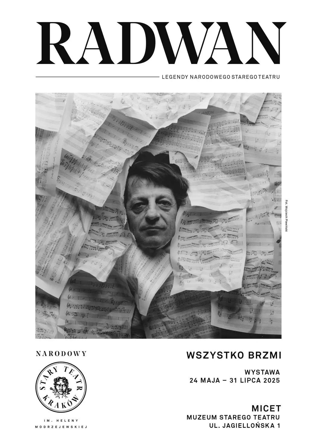 "RADWAN – WSZYSTKO BRZMI". Wystawa o jednym z najważniejszych kompozytorów polskiego teatru już wkrótce