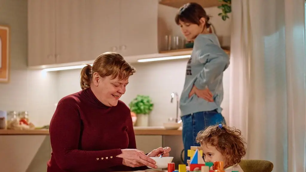 "Na Wspólnej" odc. 4215, Brygida z matką i córeczką