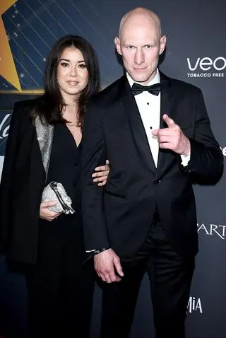 Krzysztof Włodarczyk z partnerką