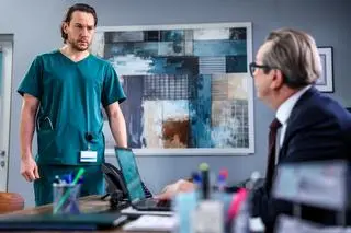 "Szpital św. Anny", odc. 123. Łukasz Wroński i Jacek Strecker