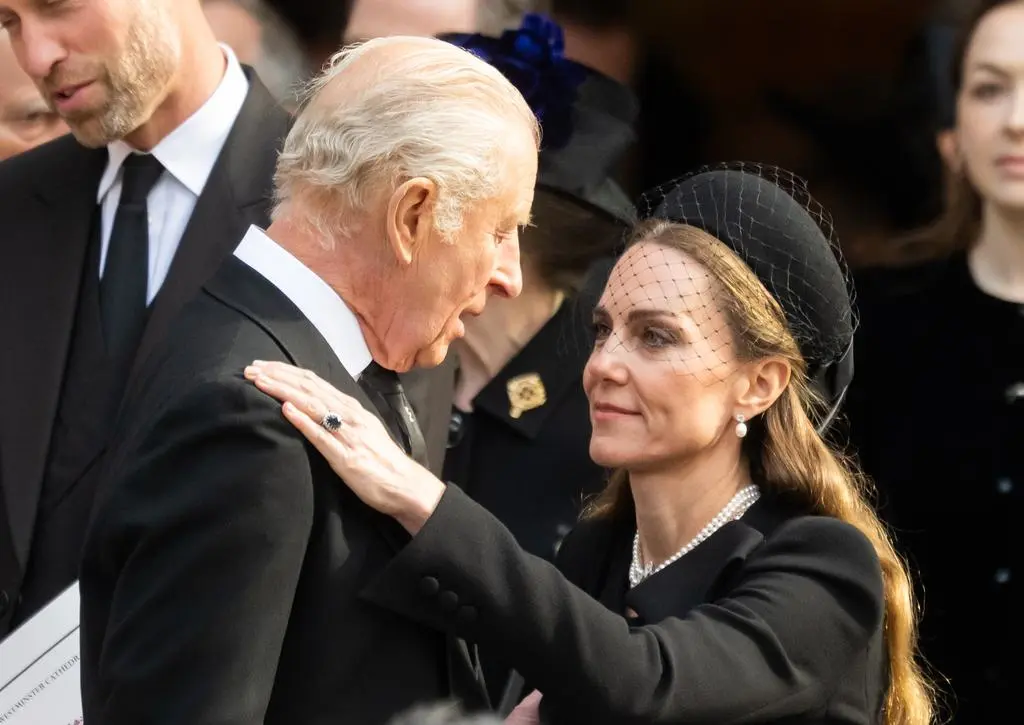 Księżna Kate i król Karol III