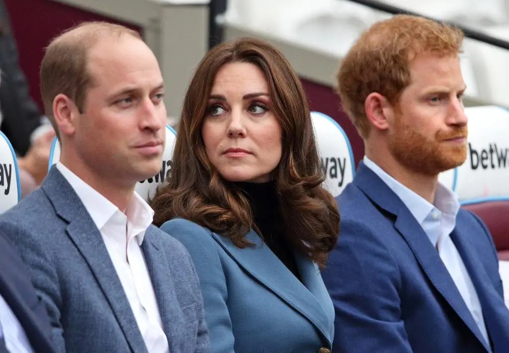 Książę William, Kate Middleton, książę Harry