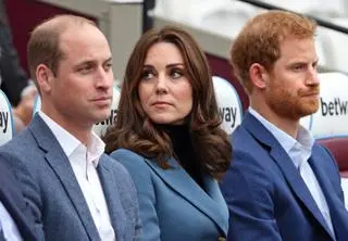 Książę William, Kate Middleton, książę Harry