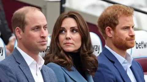 Książę William, Kate Middleton, książę Harry