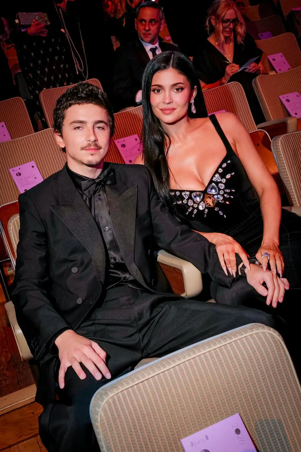 BAFTA 2026 - Kylie Jenner i Timothée Chalamet 