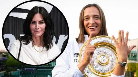 Iga Świątek, Courtney Cox