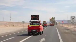 Ciężarówką przez Chile. Dawid dociera na pustynię Atakama