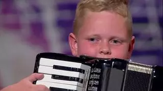 Ośmioletni mistrz akordeonu