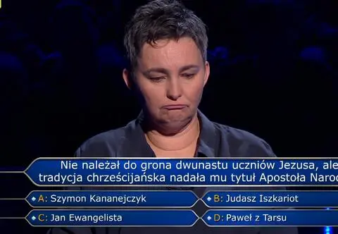 "Milionerzy". Anna nie zawahała się przy pytaniu z religii. Zgarnęła ćwierć miliona złotych?
