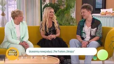 The Traitors. Zdrajcy: Malwina Wędzikowska i 3 uczestników Dzień Dobry TVN
