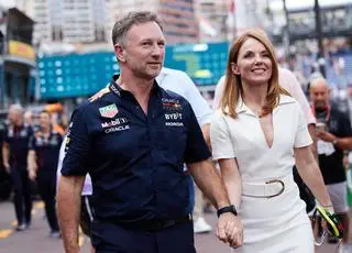 Geri Halliwell i Christian Horner