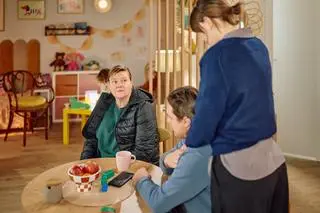 "Na Wspólnej", odc. 4198. Klusek, Jolanta, Brygida