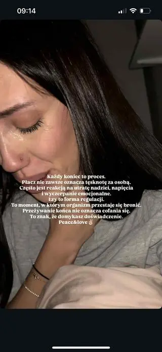 Poruszający wpis Agaty Weiss