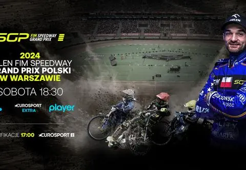 Wielki żużel w Warszawie! SGP Polski w sobotę w TTV i Eurosporcie Extra w Playerze