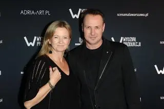 Paweł Małaszyński z żoną Joanną Chitruszko