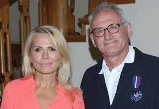 Krzesimir Dębski został zapytany o Annę Jurksztowicz. Są w trakcie rozwodu. "Ciężki temat"