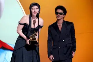 Lady Gaga i Bruno Mars na Grammy 2025